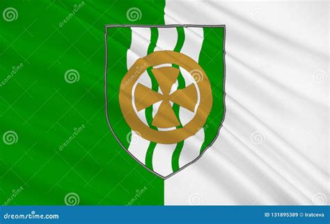 Flag of County Limerick is a County in Ireland Stock Illustration ...