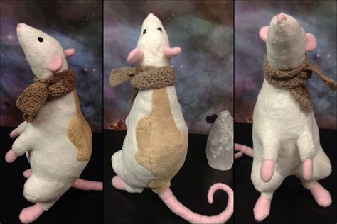 Rat Plush - prototype | Sewing stuffed animals, Cute sewing projects, Plushie patterns