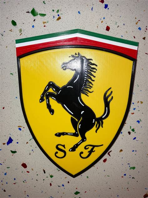 Ferrari wall sign | Etsy