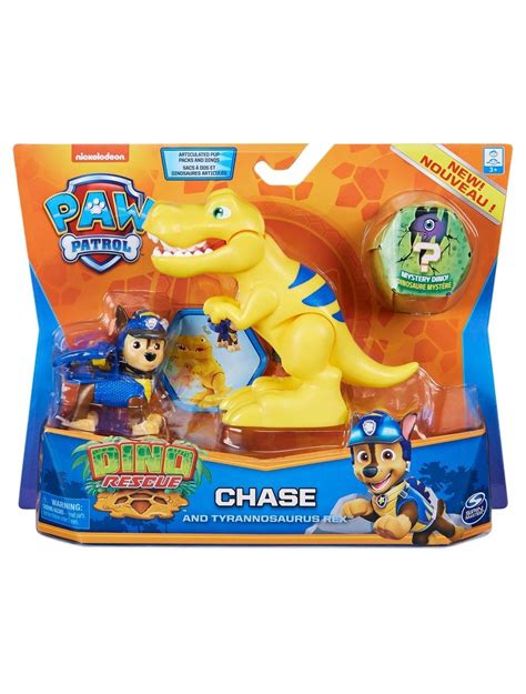 Paw Patrol DINO RESCUE CHASE And TYRANNOSAURUS T-Rex Surprise Dinosaur ...