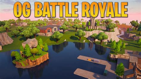 OG Battle Royale [ TheBoyDilly ] – Fortnite Creative Map Code