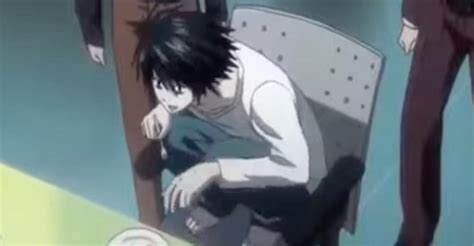 Why Does L Sit Like That in 'Death Note'? He Explains It