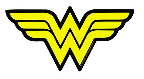 Licenses Products DC Comics Originals Wonder Woman Logo Sticker : Amazon.in: Toys & Games