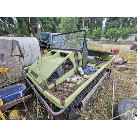 1972 CUSHMAN CAB TRACTOR & TRACKS