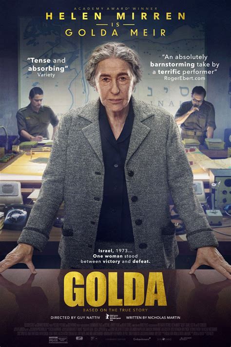 GOLDA (2023) Movie Trailer: Helen Mirren is Israel's Golda Meir during ...