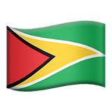 Flag For Guyana Emoji - Copy & Paste - EmojiBase!