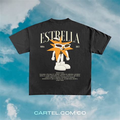 CAMISETA MORA ESTRELLA: ESTRELLA – Cartel