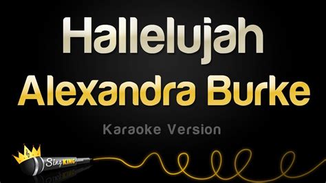 Hallelujah (Karaoke Version With Background Vocals) [Originally ...