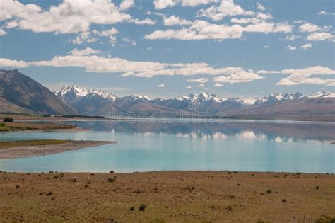 Lake Tekapo stock image. Image of mood, high, environment - 69395175