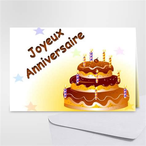 Voeux De Joyeux Anniversaire