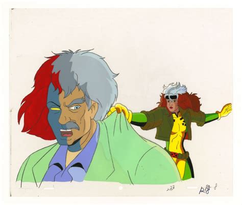 X-Men Rogue & Mystique Production Cel - ID: may22165 | Van Eaton Galleries