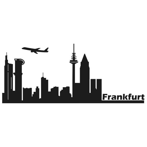 Frankfurt Skyline Wall sticker | wall-art.com