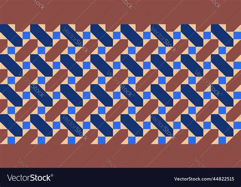 Egyptian style geometric seamless pattern Vector Image