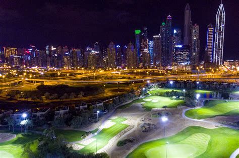 Emirates Golf Club, Night Golf | Dubai, UAE Golf Course