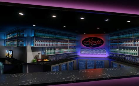 Atomic Lounge & Bar | Interior Design Concept - Karoll William Visual Arts