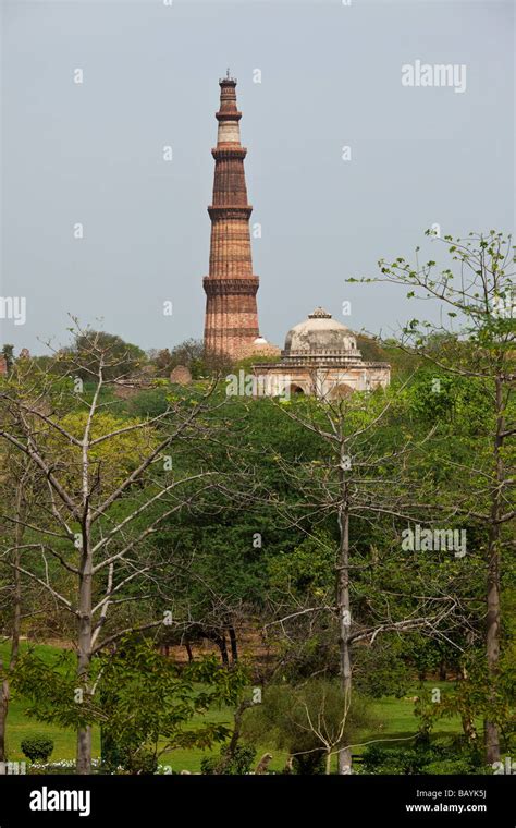 Qutb Minar in Delhi India Stock Photo - Alamy