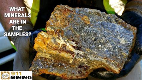 Mineral Identification From A Rich Silver, Lead, Zinc, Copper, Cadmium, Gold Deposit! - YouTube