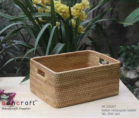 Rattan basket - Sencraft