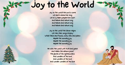 Joy To The World Lyrics