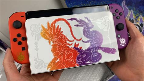 Here’s A Closer Look At The Switch OLED Pokemon Scarlet/Violet Edition ...