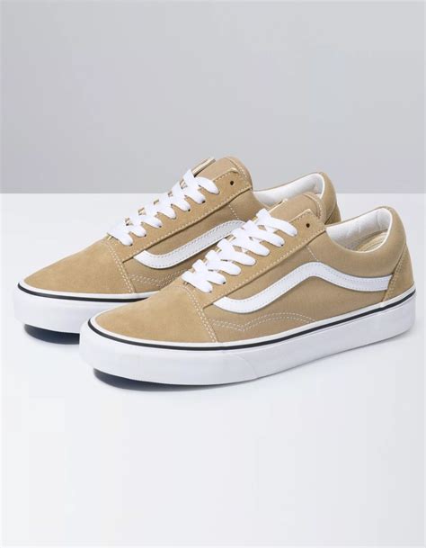 VANS Old Skool Cornstalk Shoes - CORNSTALK/TRUE WHITE | Tillys | Vans shoes women, Vans, Brown vans