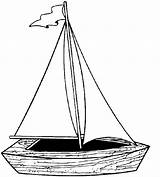 Sailing Boat Coloring Page Pages sketch template