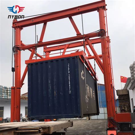 Container Handling Equipment Gantry Crane for 20FT Container - Container Gantry Crane and ...