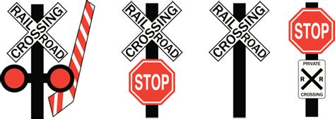 Railroad Crossing Clip Art, Vector Images & Illustrations - iStock