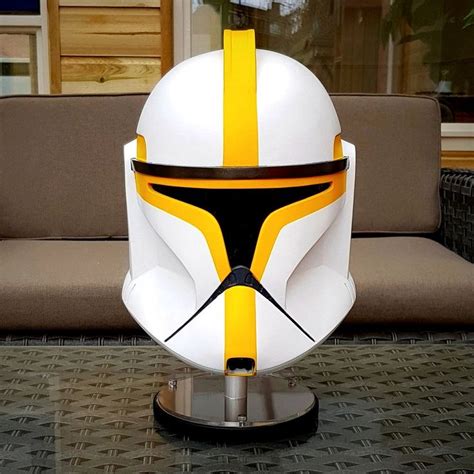 FF AotC Phase 1 Clone Trooper Commander Helmet | Star wars helmet ...