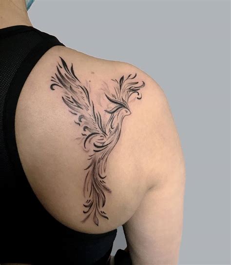 Top 51 Best Small Phoenix Tattoo Ideas - [2021 Inspiration Guide]