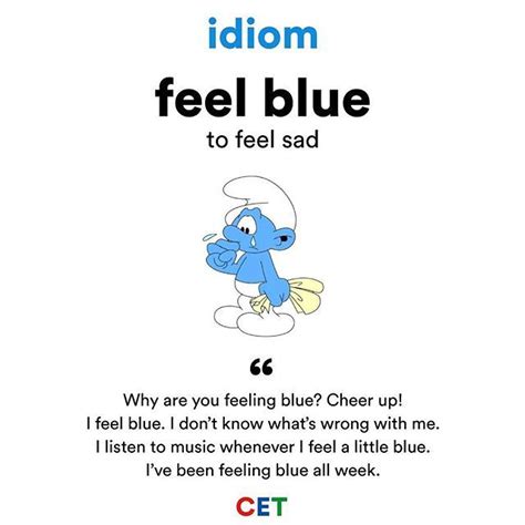 Feel Blue Idiom Meaning