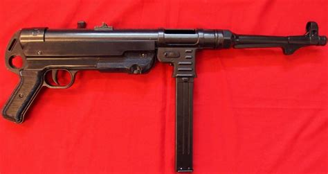 REPLICA WW2 GERMAN MP40 SEMI AUTOMATIC MACHINE PISTOL GUN BY DENIX – JB Military Antiques