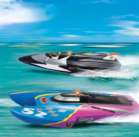RC Boats HIgh Powered RC Racing Boat toy Outside rc speed boat Toys Gift For Kids, View rc speed ...