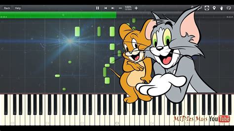 Tom And Jerry Piano Tutorial (Synthesia Cover) - YouTube