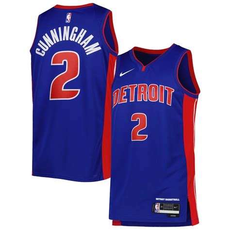 Cade Cunningham Detroit Pistons 2022/23 Swingman Jersey Blue - Icon Edition - Bluesisi