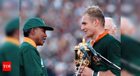 How Nelson Mandela inspired Francois Pienaar and Springboks to conquer ...