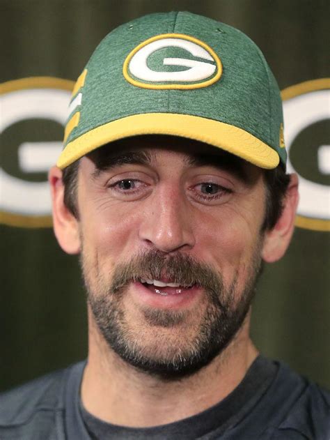 Aaron Rodgers Big Mustache / Green Jacket Gold Jacket Qbs Don Happy Gilmore Theme At Luncheon ...