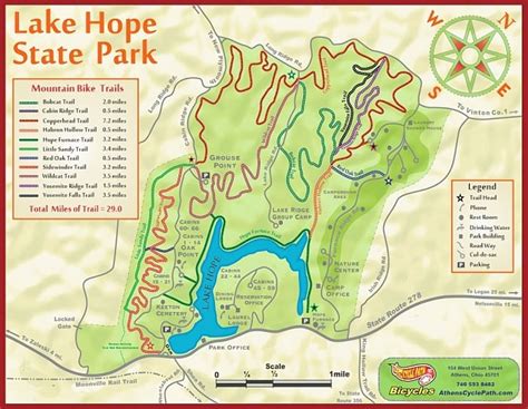 Lake Hope State Park Mountain Bike Trails - Cycle Path Bicycles