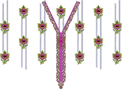 Pakistani Embroidery Designs Dress For Salwar Kameez (84)