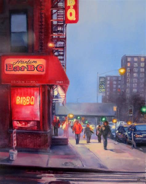 Harlem | Night art, Harlem, Painting