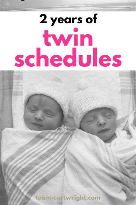 Twin Schedules - Team Cartwright | Twins schedule, Breastfeeding twins, Baby schedule