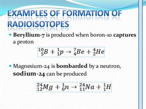 Uses of radioisotopes