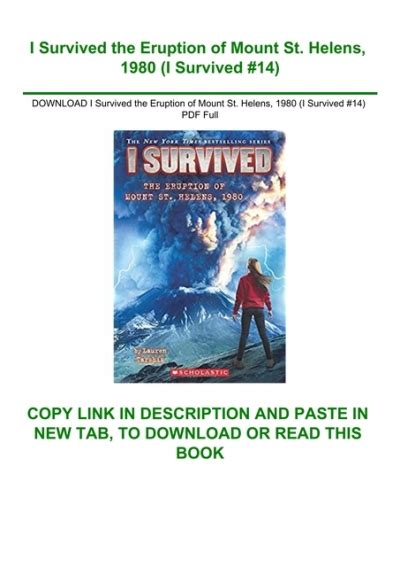 DOWNLOAD I Survived the Eruption of Mount St. Helens 1980 (I Survived #14) PDF Full