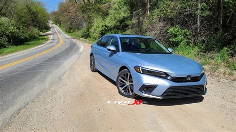 Morning Mist Blue 2022 Civic Real-World Sighting | CivicXI - 11th Gen Civic Type R (FL5), Hybrid ...