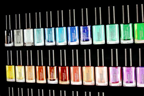 Stock Pictures: Bottles of Nail Polish - a graphic