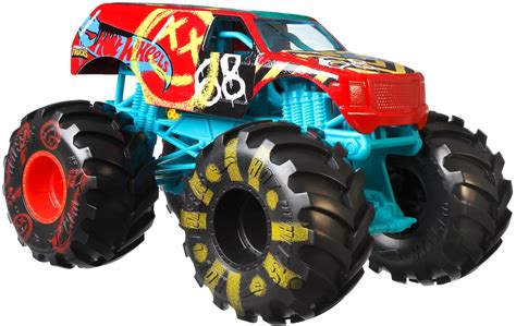 Hot Wheels Monster Trucks 1:24 Demo Derby Vehicle - Walmart.com ...