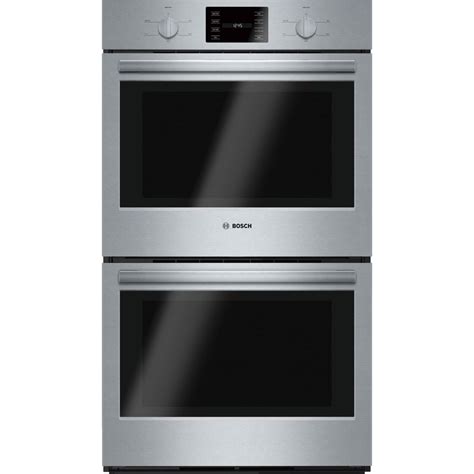 Bosch HBL5551UC 30" 500 Series Double Wall Oven - Stainless Steel