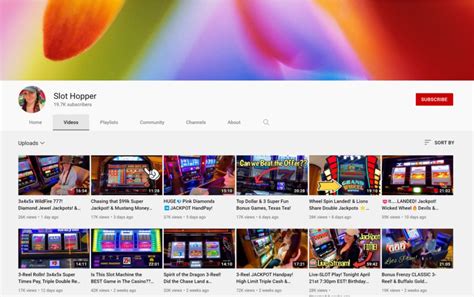 Slot Hopper YouTube Streamer - New Videos for Today & Stats