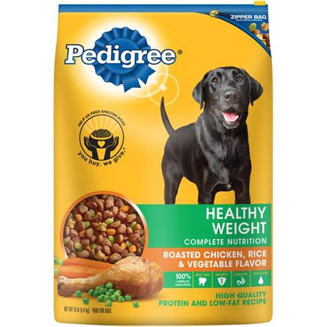 Pedigree Food for Dogs, Roasted Chicken & Vegetable Flavor, Adult (15 lb) - Instacart