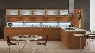 20 Sleek and Natural Modern Wooden Kitchen Designs | Home Design Lover